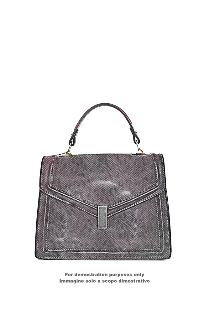 Pelle PITONCINO rosa - platino, capra...