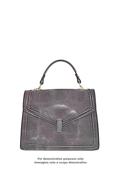 Pelle PITONCINO rosa - platino, capra LAMINATA stampa rettile serpente, pellame metallizzato per hobbisti