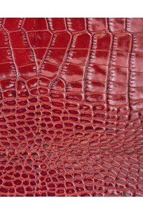 Pellame COCCODRILLO rosso... 2