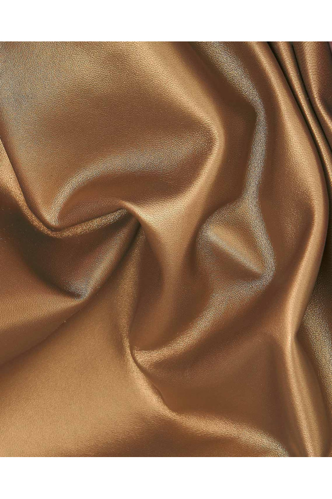 GOLD metallic NAPPA leather skin,...