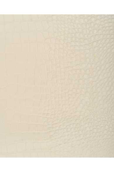 White CROCODILE embossed leather hide, GLOSSY ALLIGATOR printed cowhide, semi stiff calfskin for crafters