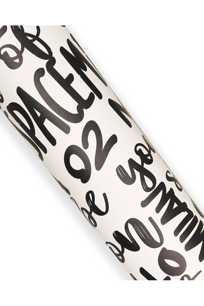 Black & white TEXTURED leather hide,...