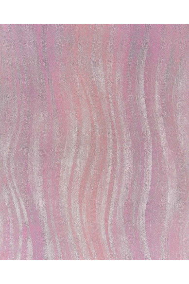 Pink - silver leather hide, METALLIC WAVE printed cowhide, soft calfskin for hobbyists