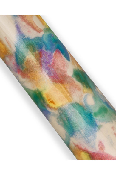 MULTICOLOR PATENT leather hide, glossy printed cowhide, colorful soft calfskin for DIY projects