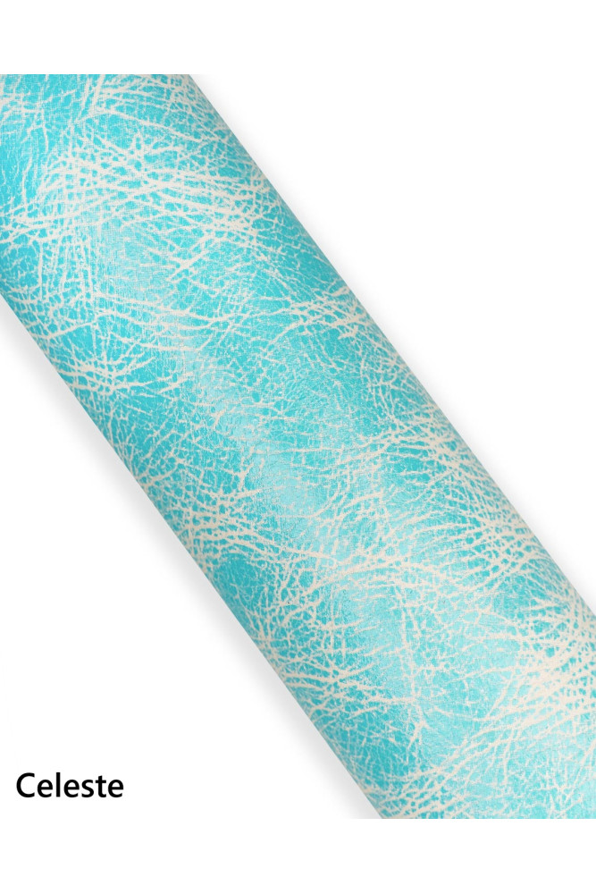 Pink - light blue CRACKLE printed...