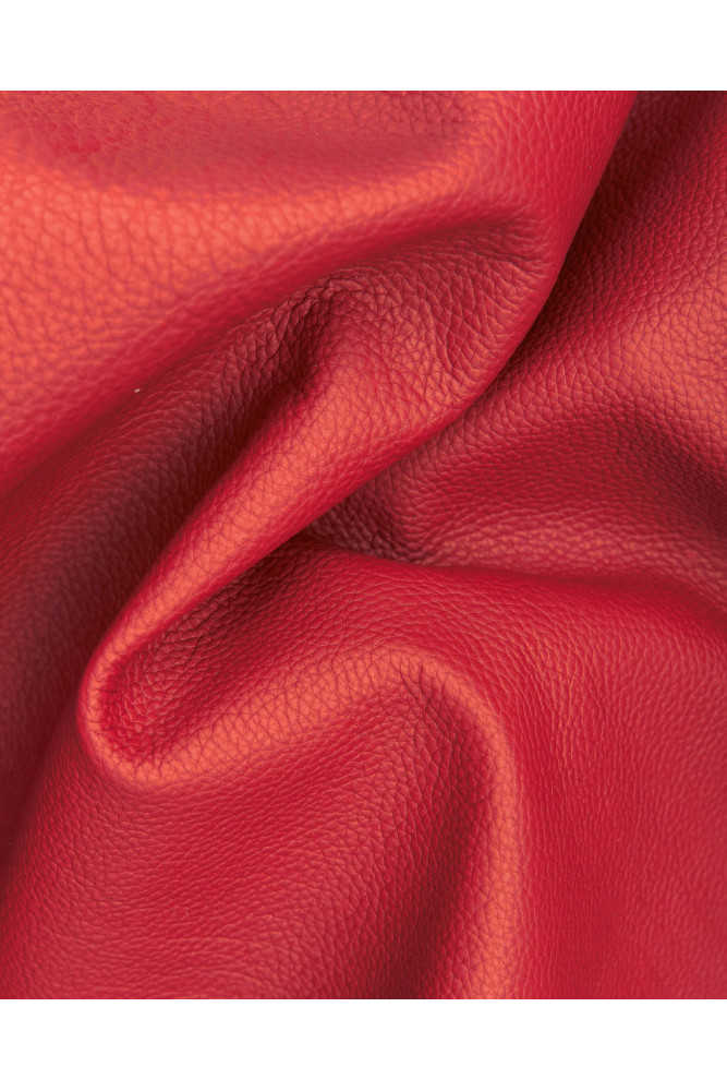 Red tiny pebble GRAIN printed...