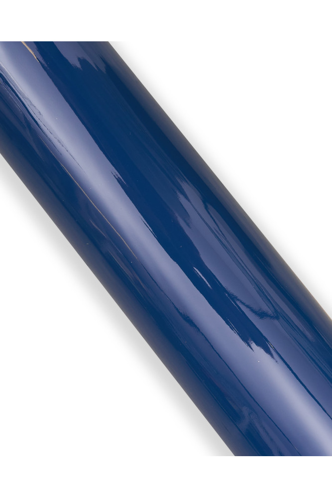 Pelle VERNICE blu, capra verniciata...