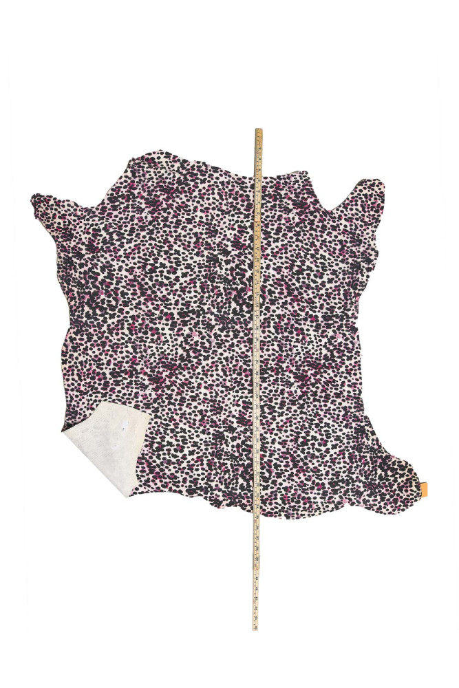 Pink and black CHEETAH textured...