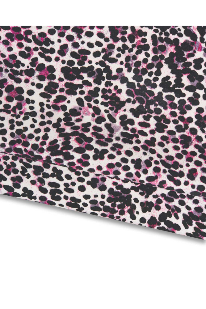 Pink and black CHEETAH textured...