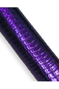 Purple CROCODILE embossed... 2