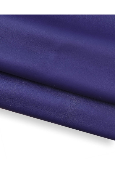 Purple NAPPA lambskin, smooth leather skin, soft lambskin for diy projects 1.1 - 1.2 mm