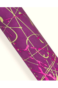 Pelle viola - verde...