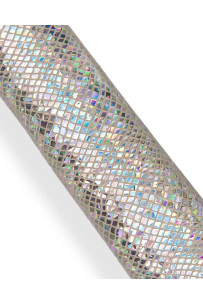 IRIDESCENT PYTHON leather...