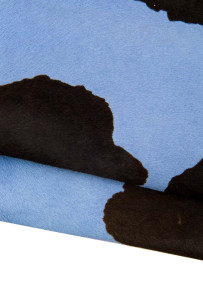COW printed hair on leather...
