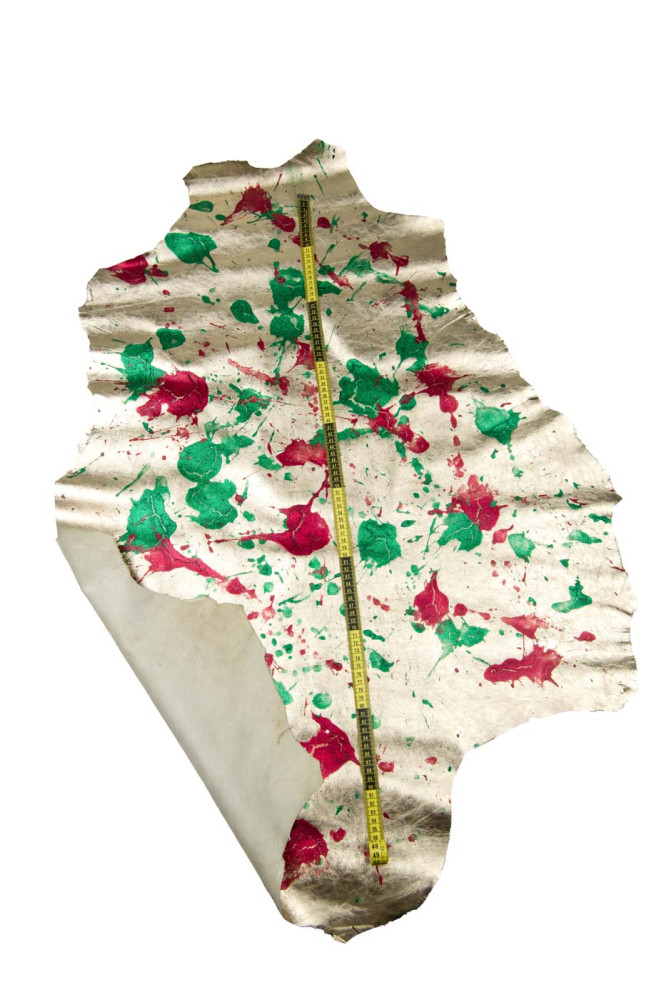 UPCYCLED luxurious metallic glittered...