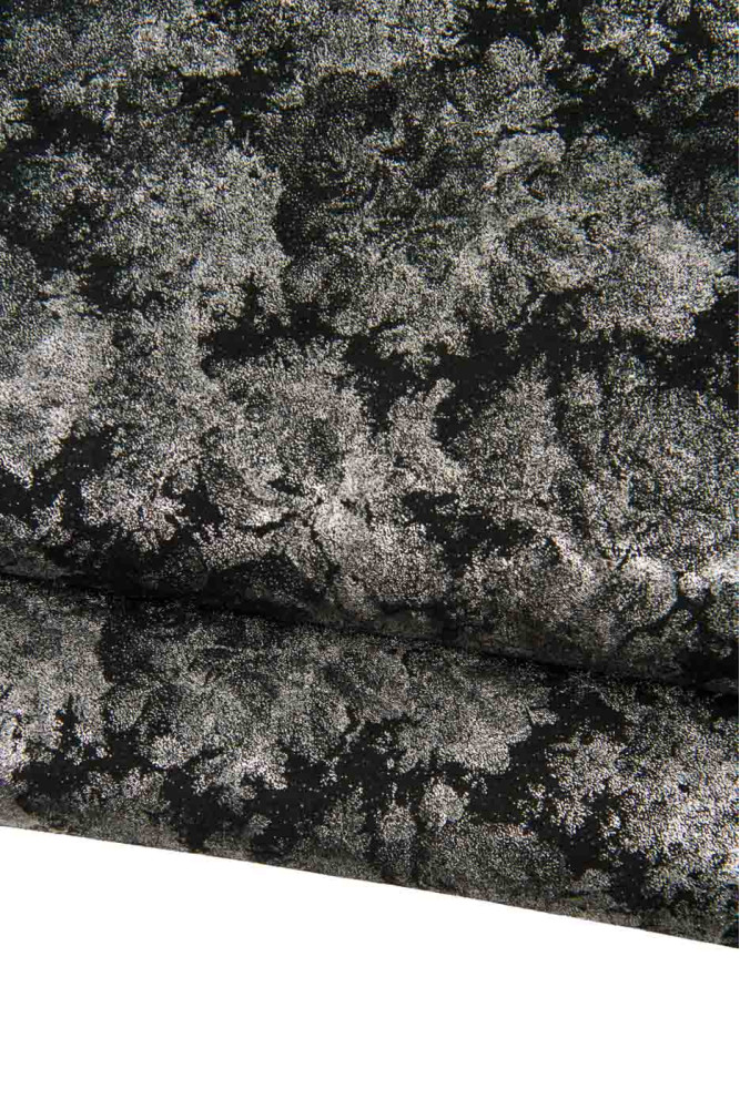 Elegante LOTTO di 4 pelli grigio...