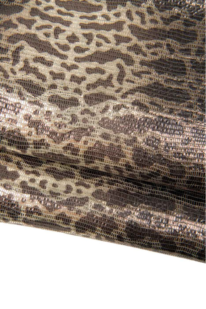 Set di 3 pelli grigio, canna di...