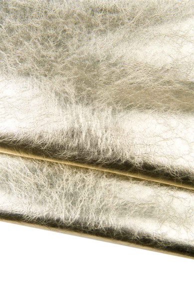 Lotto di 3 pelli ROSA e platino, assortimento pellami LAMINATI e stampati abbinati come da foto