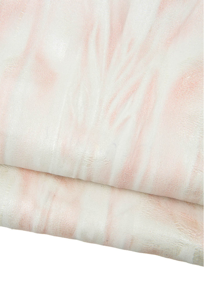 Lotto di 3 pelli ROSA e platino,...