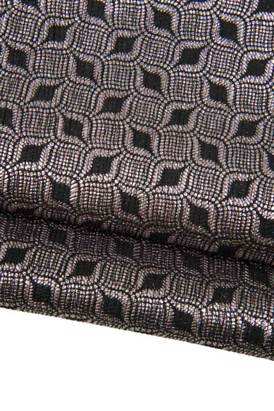 BUNDLE of 4 METALLIC leather skins as per picture, sparkle bright soft goatskins in various textures