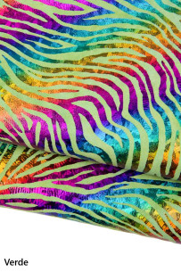 Pelle ZEBRA MULTICOLOR,...