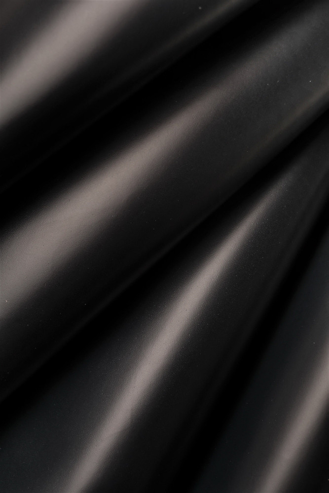 Night blue BRUSH OFF leather hide,...