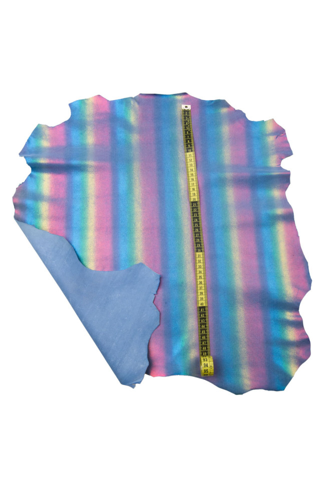 Pelle laminata MULTICOLOR, capra...