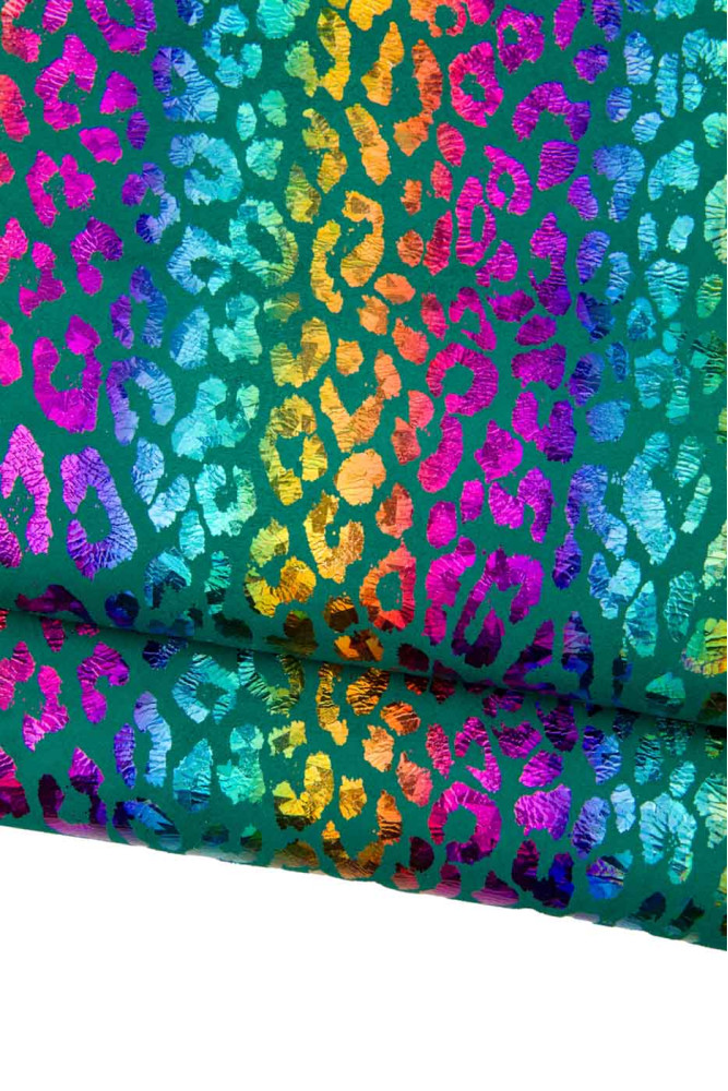 Pellame OLEOGRAFICO ANIMALIER, capra...