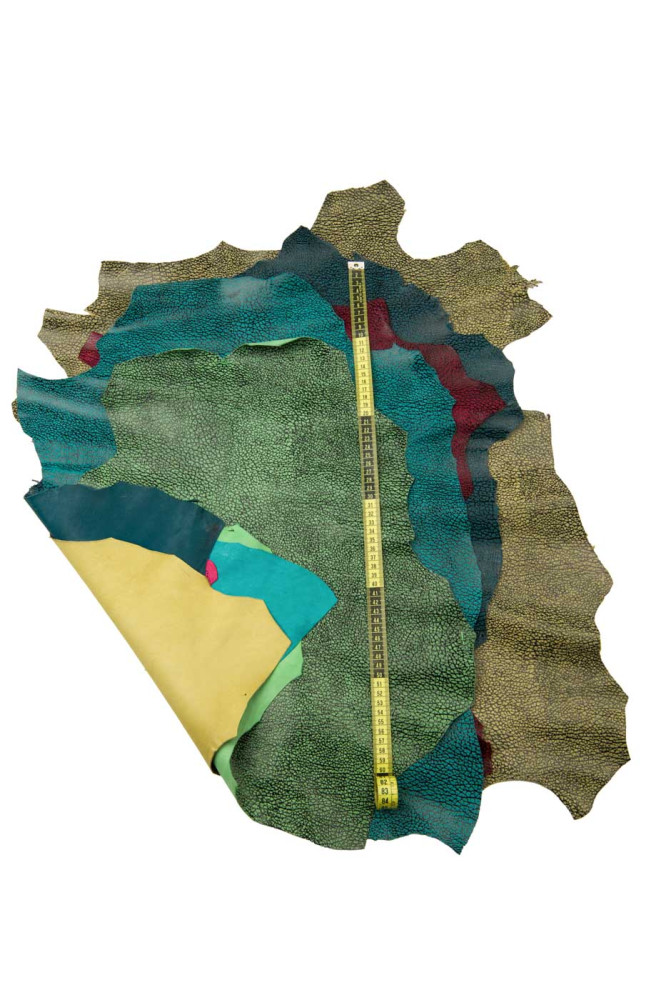 ELEPHANT printed leather skins,...