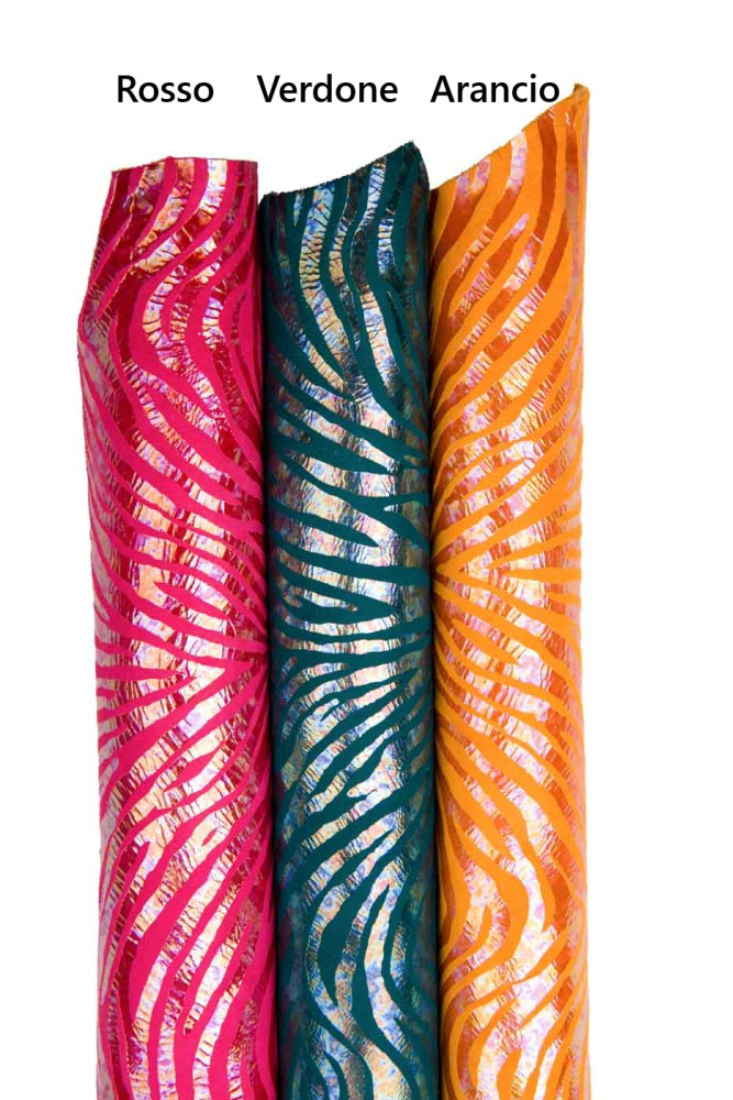 Pelle stampa ZEBRA OLEOGRAFICA,...