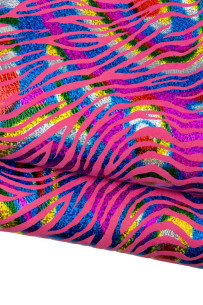 Pelle ZEBRATA IRIDESCENTE...