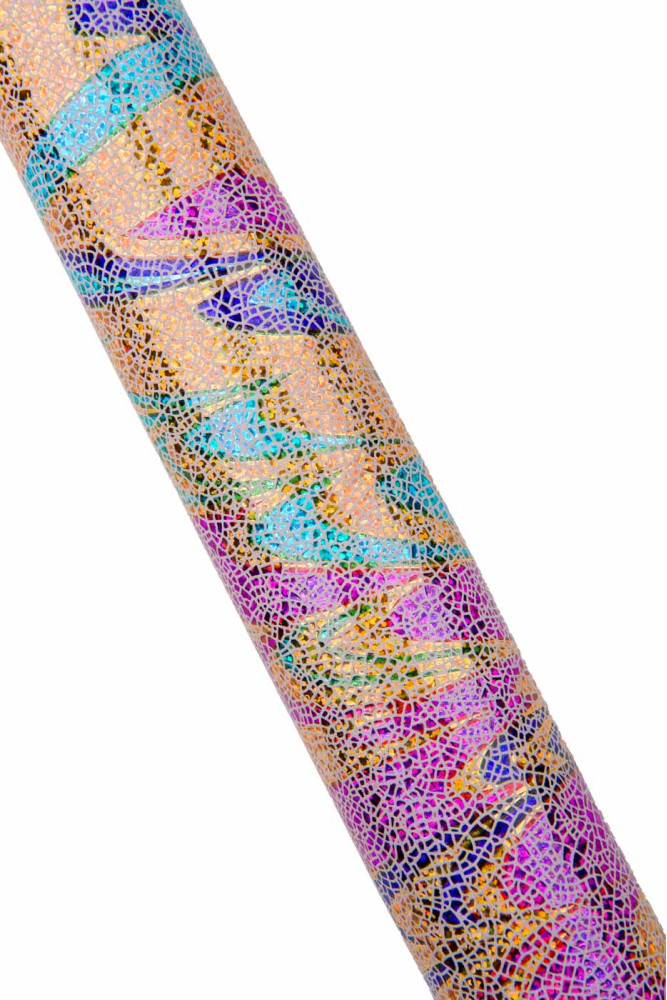HOLOGRAPHIC MULTICOLOR goatskin,...