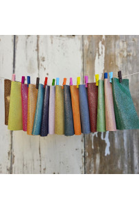 10 Ritagli di pelle stampa...