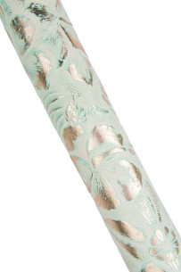 FLORAL printed leather... 2