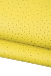 YELLOW OSTRICH printed...