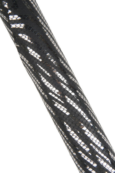 ZEBRA textured leather hide, METALLIC printed cowhide, animal textured soft calfskin