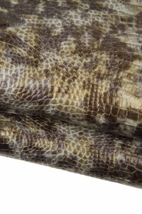 Pellame COCCODRILLO marrone...