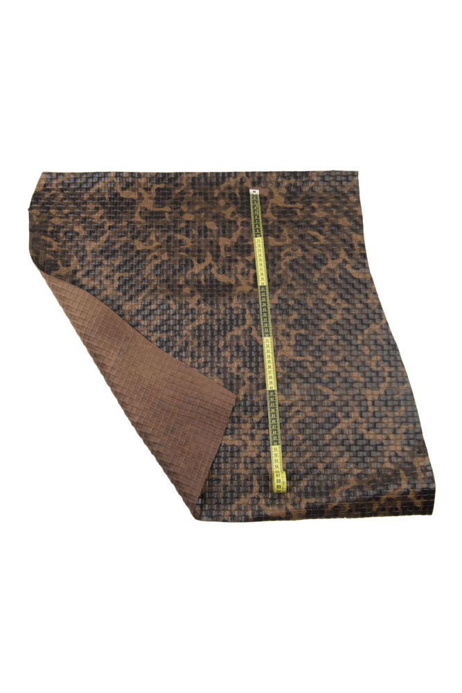 Pelle CAMOUFLAGE marrone, pellame...