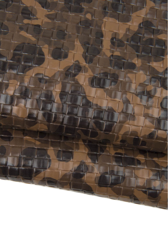 Pelle CAMOUFLAGE marrone, pellame...