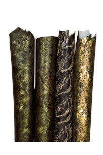 Set di 4 pelli laminate...