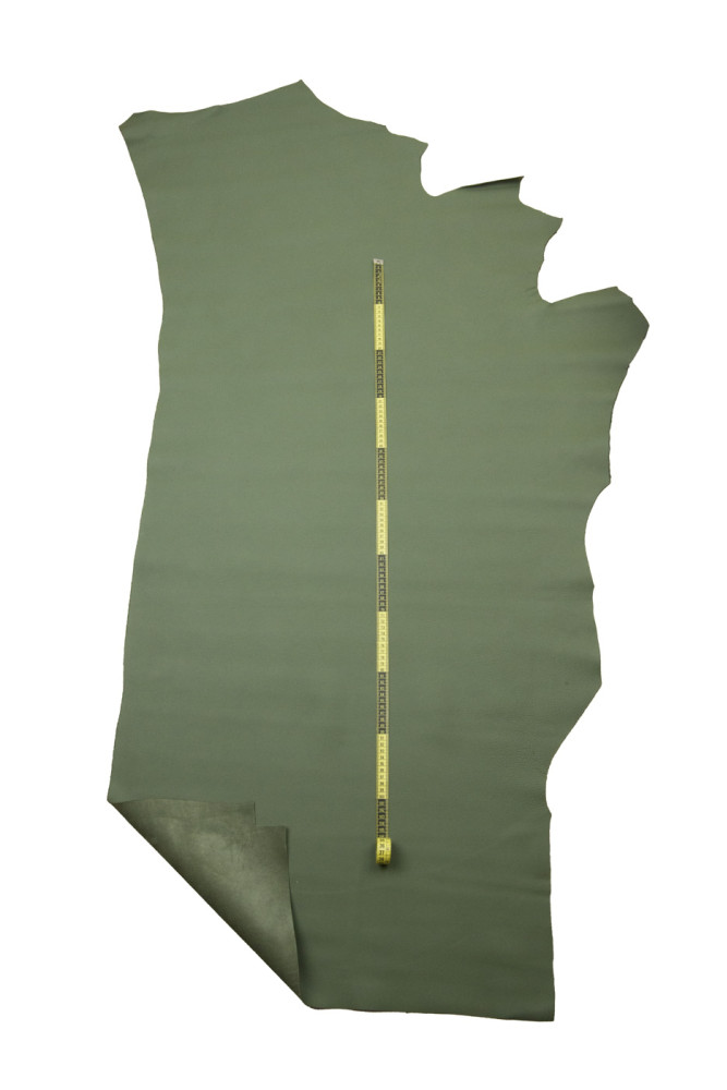 Pellame verde militare con leggera...