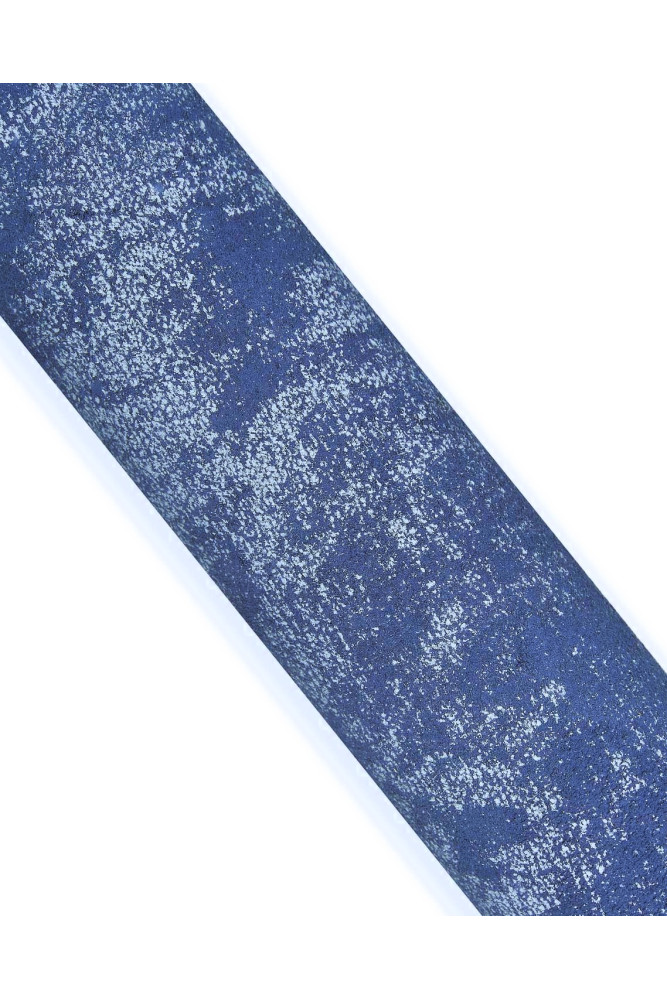 Pellame scamosciato blu, vitello...