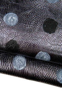 White black polka DOTS...