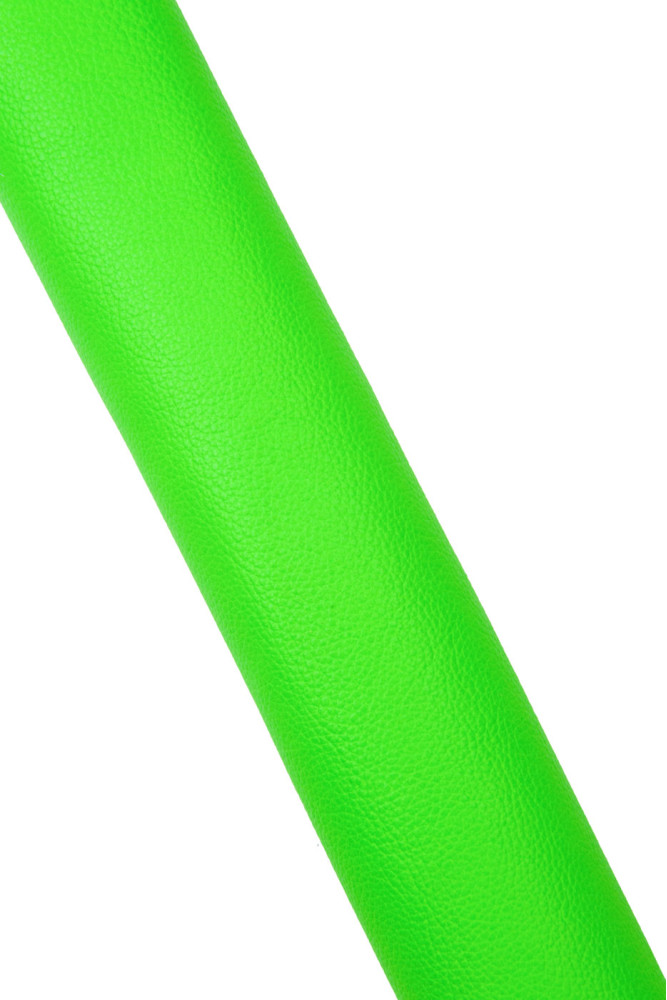 Pellame VERDE FLUO con GRANA, vitello...