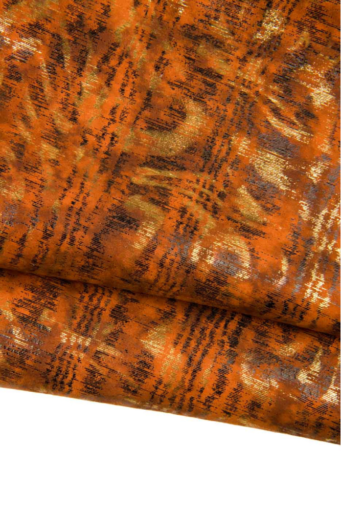 Lotto di 3 pelli ARANCIONE,  pellami...