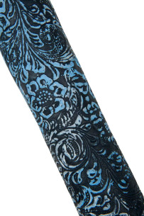 FLORAL textured leather... 2