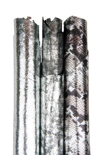 Lotto di 3 pelli ARGENTO,...