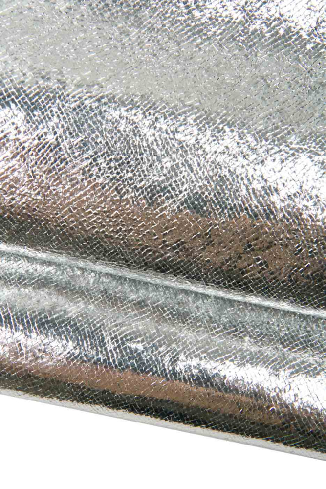 Lotto di 3 pelli ARGENTO,  capre...