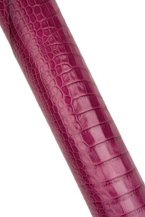 Pelle COCCODRILLO bordeaux... 2