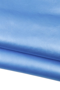 Light BLUE METALLIC letaher...